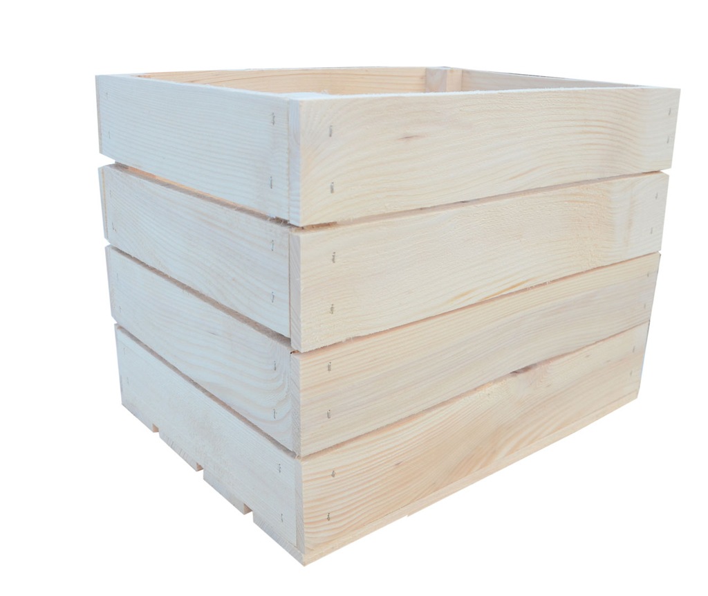 Skrzynka drewniana 40x30x30 dekoracja LIMBA