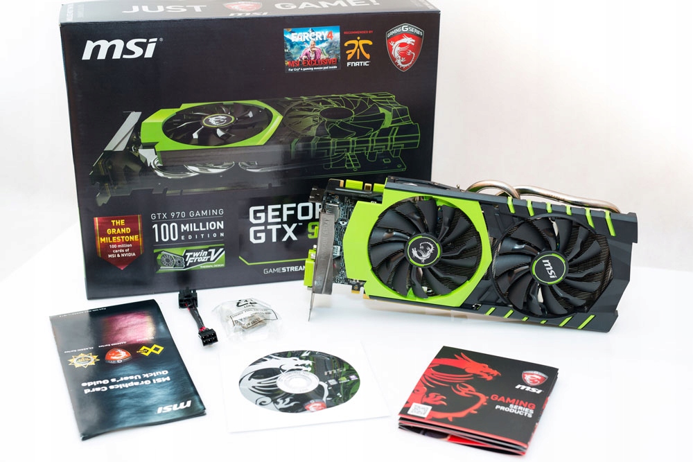 Limitowana edycja MSI GeForce GTX 970 Gaming 100ME