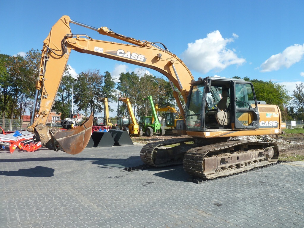 Koparka gąsienicowa CASE CX 180 B, JCB,CAT