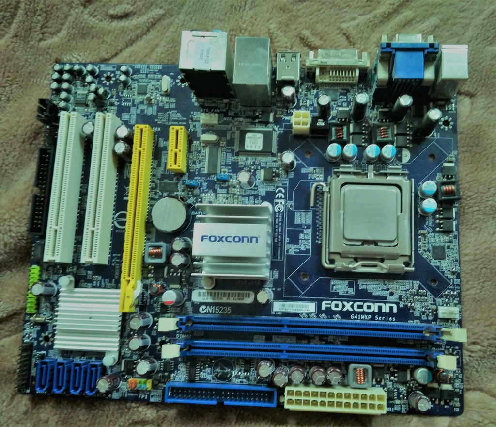 Foxconn G41MXP + Intel Core 2 Quad Q6700 - 7405319319 - oficjalne ...