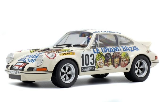 Porsche 911 RSR #103 Le Grand Bazar 73 1:18 Solido