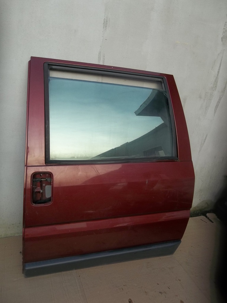 DRZWI CITROEN EVASION LEWY TYŁ LAKIER BORDOW