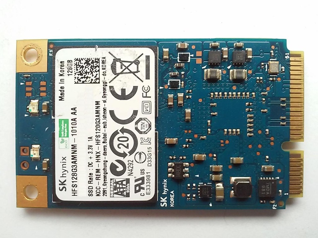 DYSK SSD mSATA - SK Hynix SH910 - 128GB - SATA 3