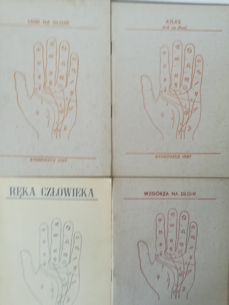 Wiśniewska Linie na dłoni, wzgórza, ręka człowieka