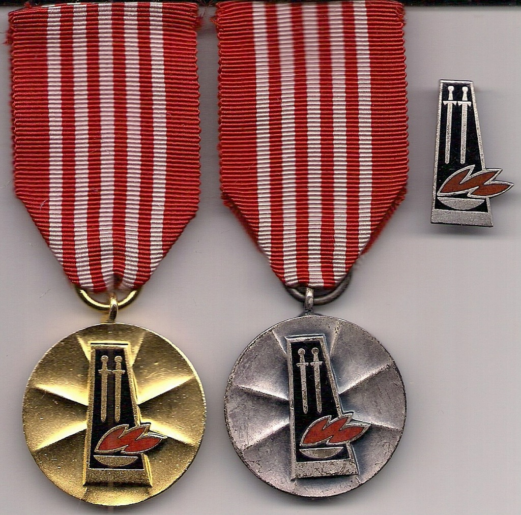 Komplet odznaczeń ROPWiM /3 szt/