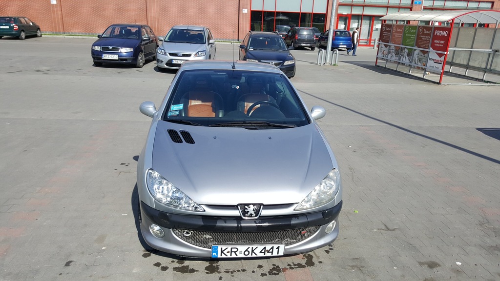 PEUGEOT 206CC 2002 1,6 BENZYNA