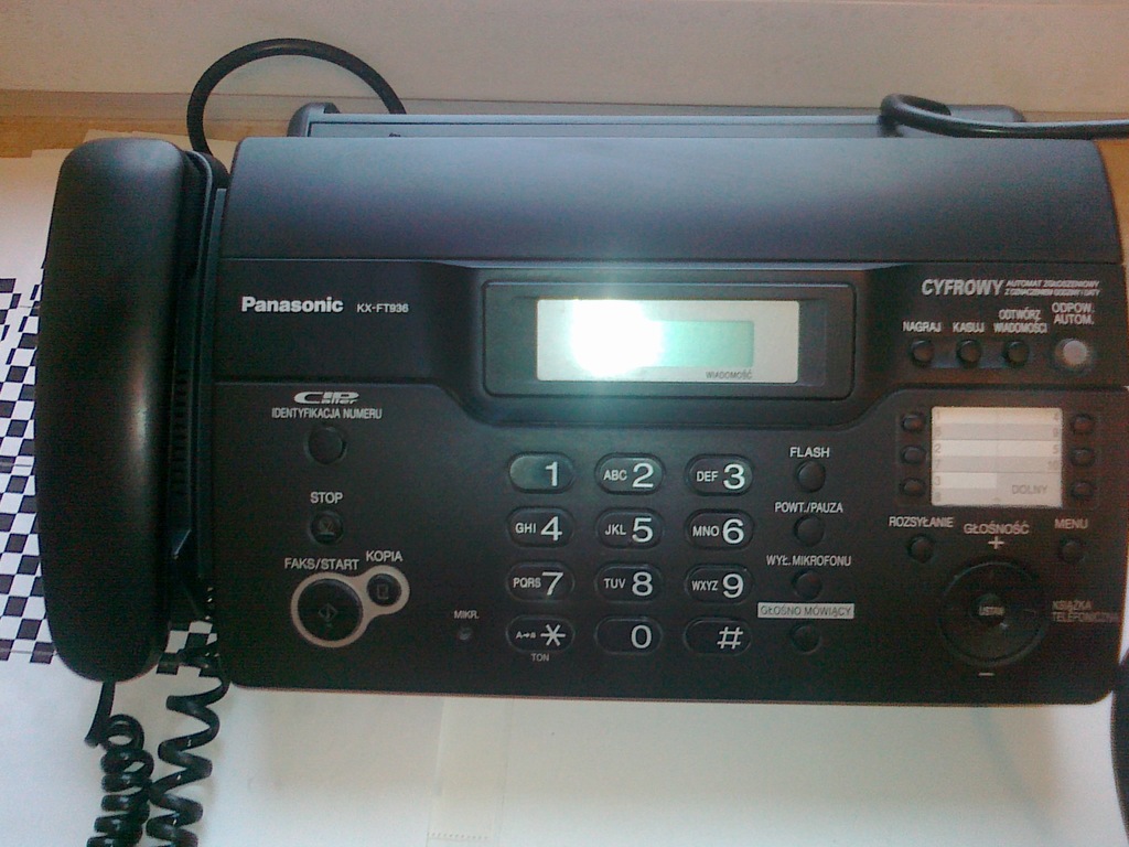 Telefaks Panasonic KX-FT936 PD