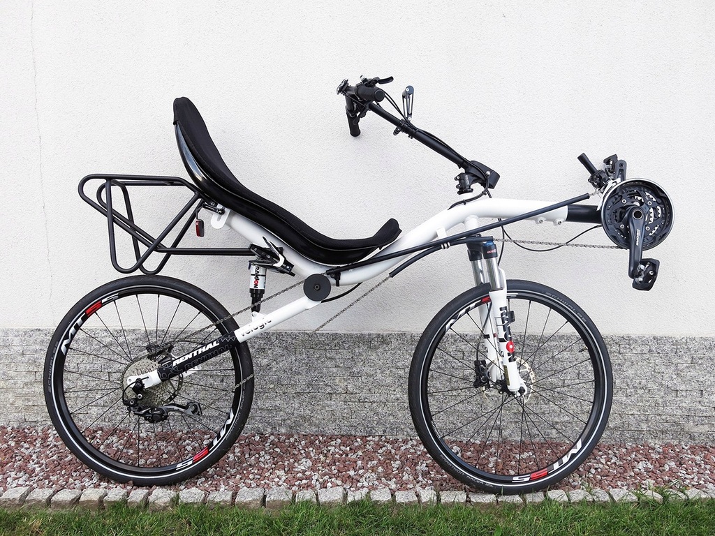 Rower poziomy aluminiowy Velogic