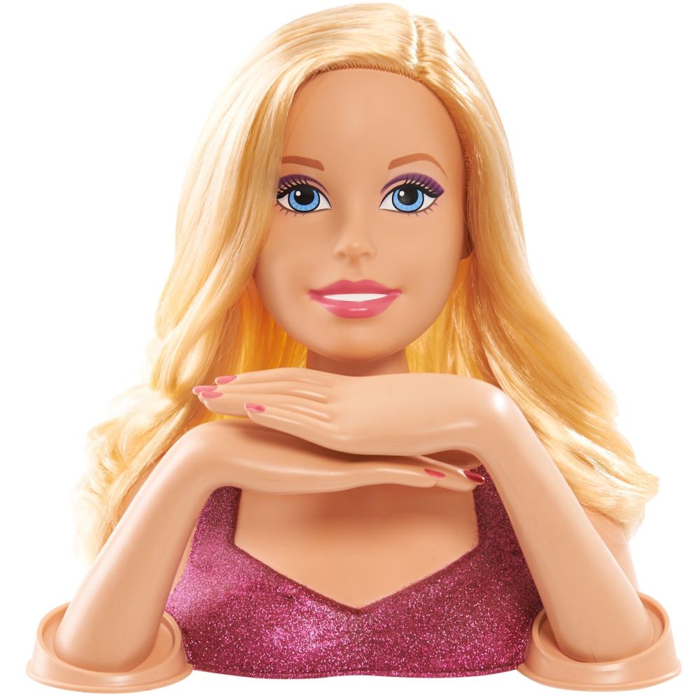 Barbie GŁOWA DO STYLIZACJI Makijażu LALKA Zestaw - 7015648912