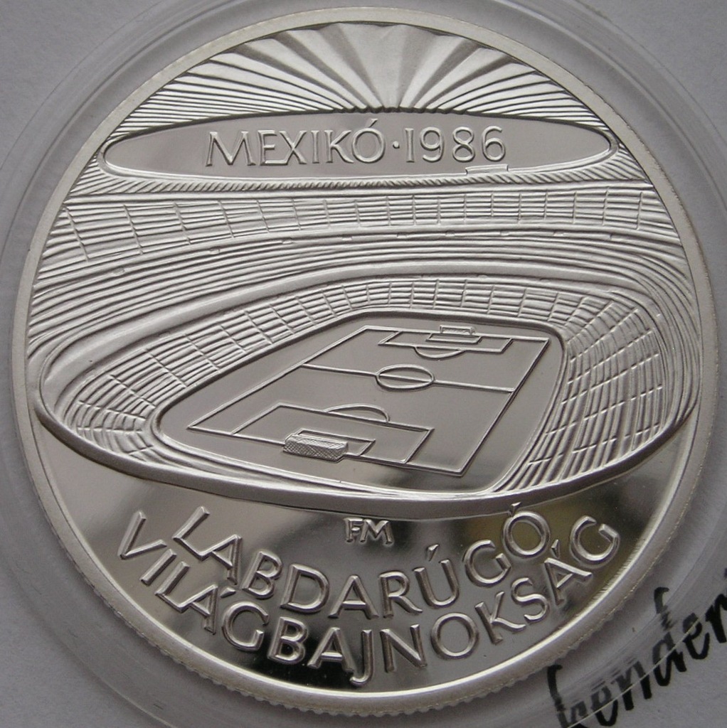 WĘGRY - 500 FORINTÓW  - 1986 - MŚ MEKSYK