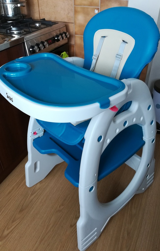 Krzesełko do karmienia Smyk 3w1