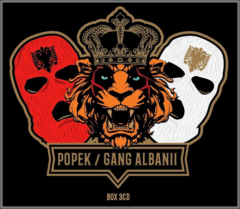 Popek / Gang Albanii 3cd - Królowie, Gnój, Król