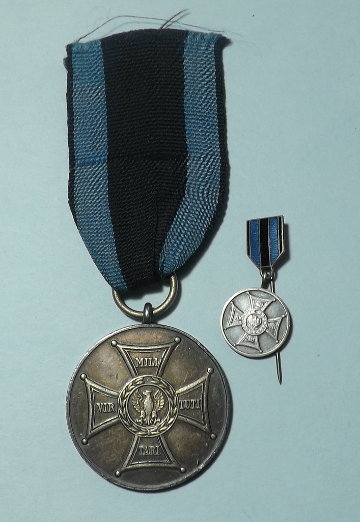 Srebrny Medal Zasłużonym na Polu Chwały - 1944