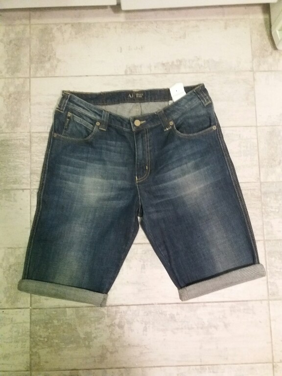spodenki ARMANI JEANS 31 bermudy jeansowe męskie 2