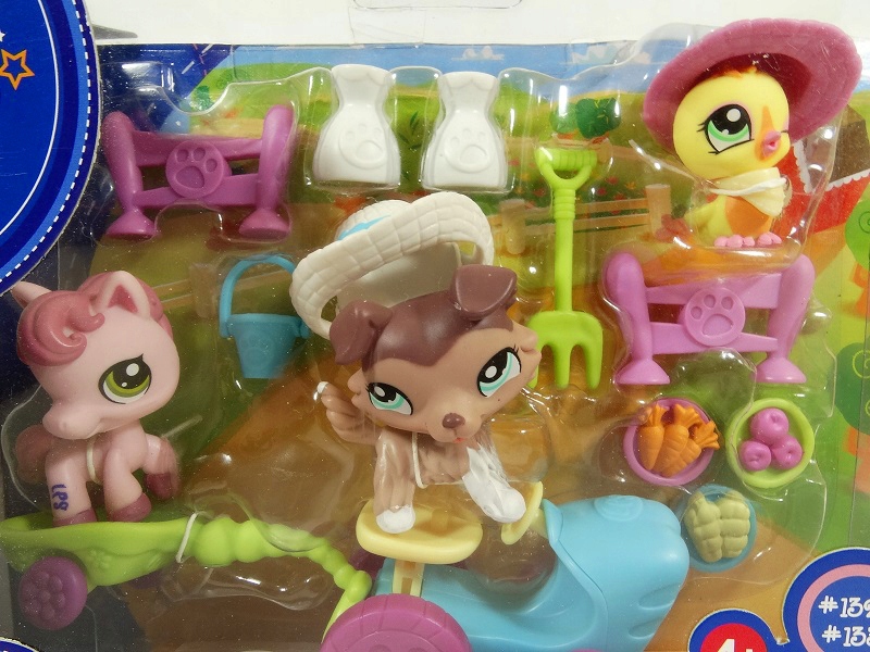 LITTLEST PET SHOP LPS PIES COLLIE KOŃ AKCESORIA