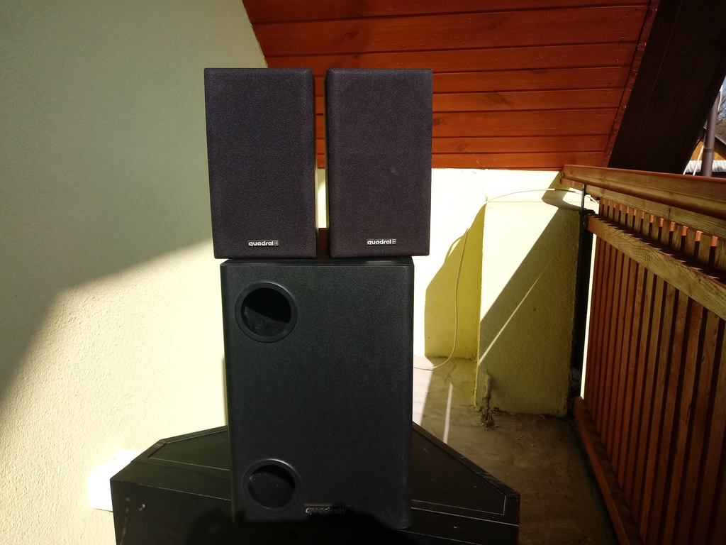 subwofer pasywny Quadral plus satelity