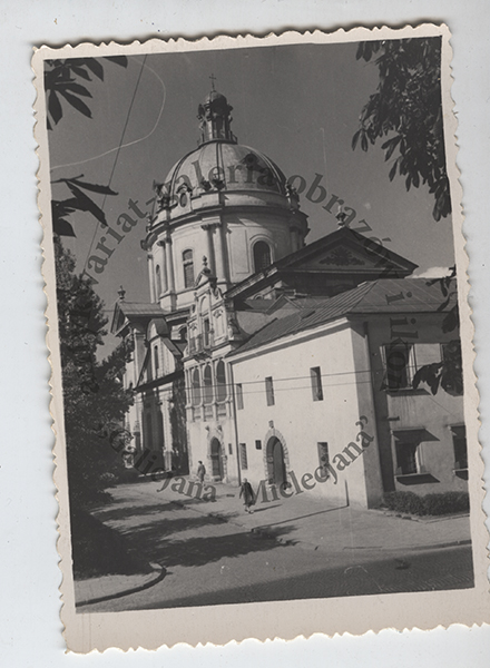 Lwów arsenał królewski i kościół Dominikanów l. 60