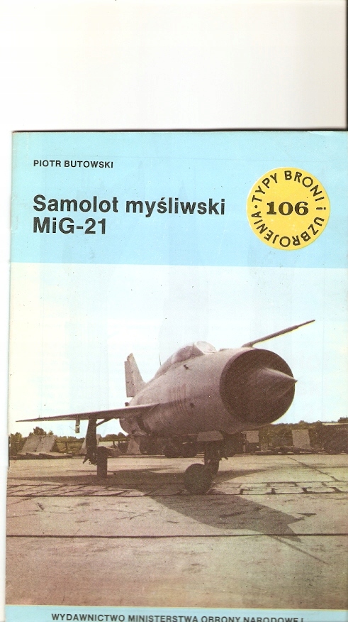 Samolot myśliwski MiG 21