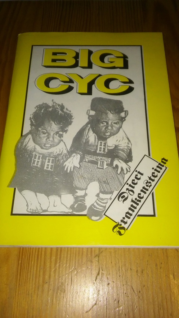 BIG CYC DZIECI FRANKENSTEINA 1988UNIKAT BIAŁY KRUK