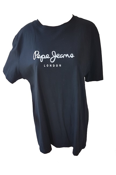 Czarny męski t-shirt Pepe Jeans r. xxl