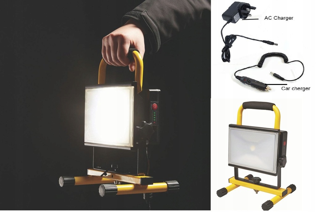 DIALL LAMPA LED 23W AKUMULATOROWA BUDOWLANA D3 - 7497387631 - oficjalne ...