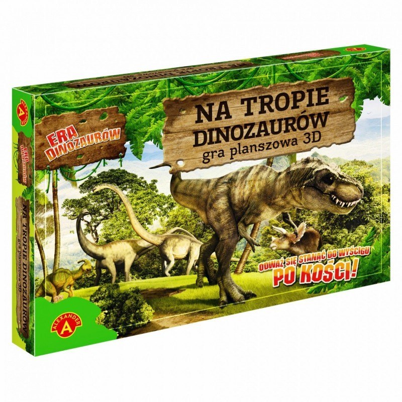 Gra 3D na tropie dinozaurów