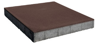 BAUMABRICK PŁYTA CHODNIKOWA 35X35X5CM MIEDŹ. KASZT