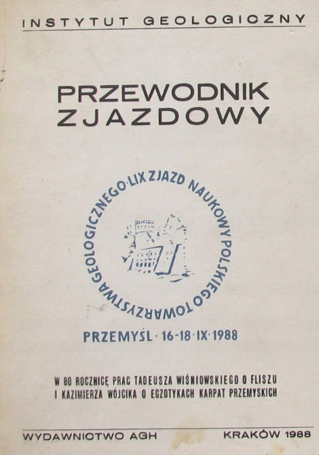 1988.GEOLOGIA.PRZEWODNIK ZJAZDOWY ,PRZEMYŚL