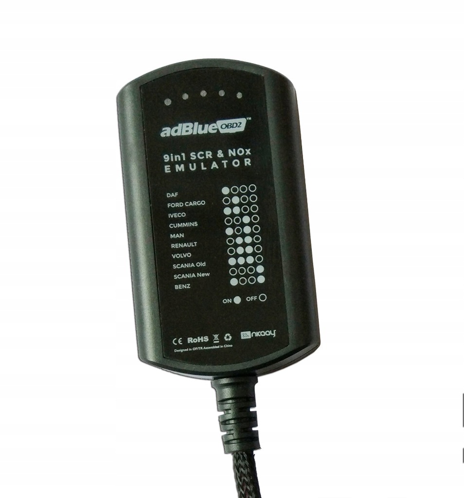 EMULATOR ADBLUE 9 W 1 BEZ PROGRAMOWANIA INSTRUKCJA