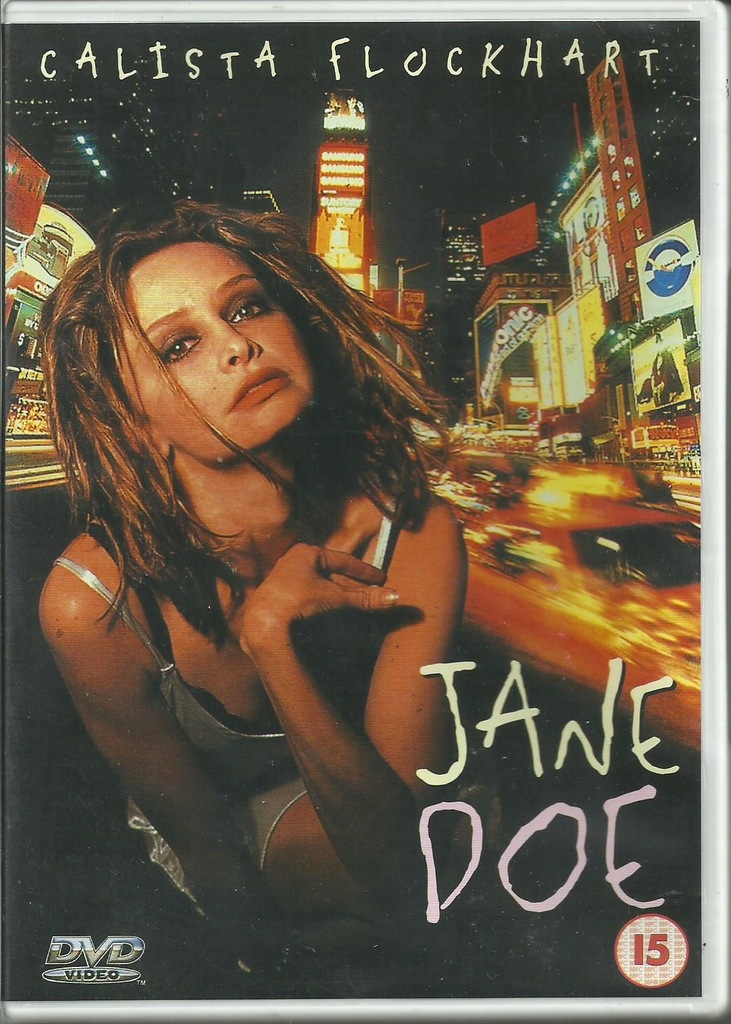 JANE DOE - CALISTA FLOCKHART - UNIKAT - DVD