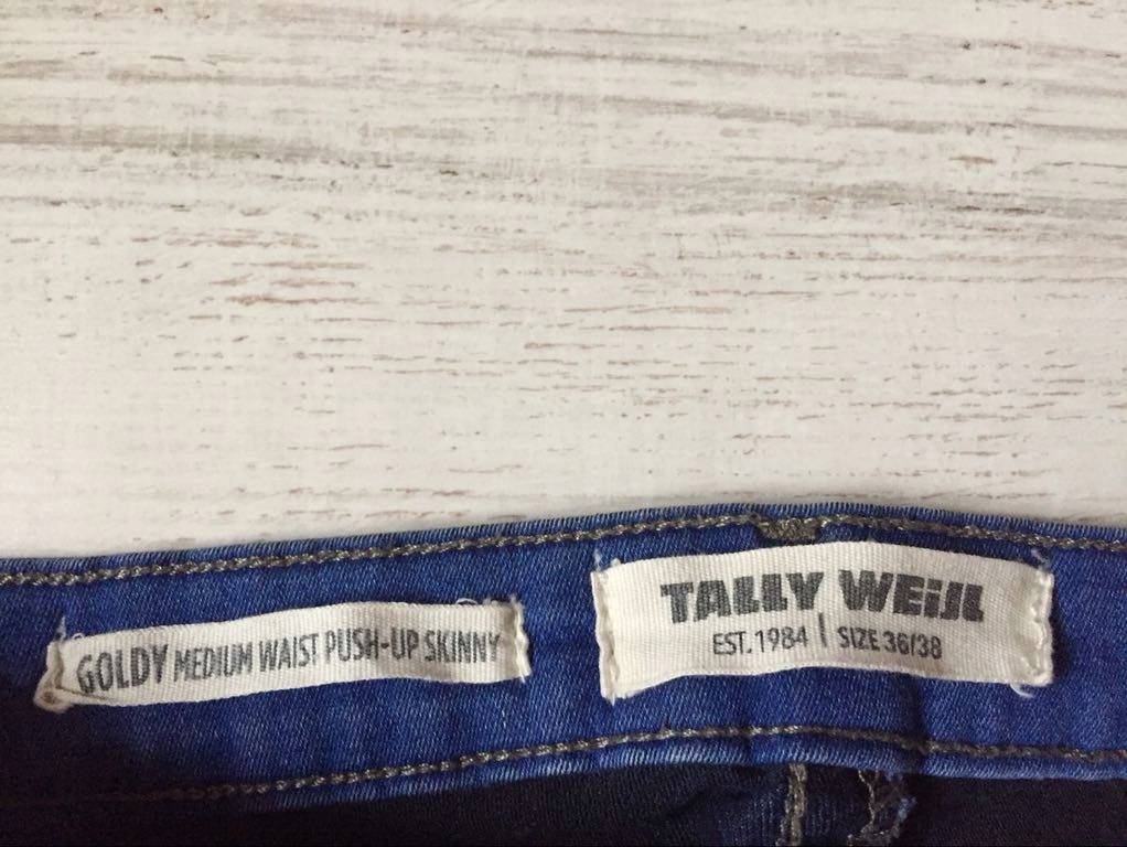 Goldy medium waist sales push up skinny