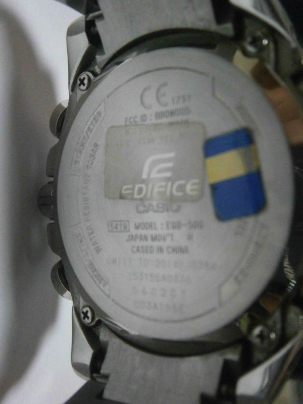 casio edifice eqb 500d 1aer bluetooth