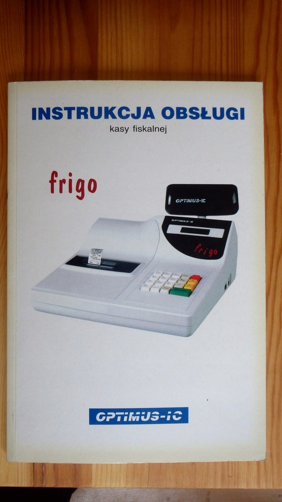 kasa fiskalna OPTIMUS FRIGO - instrukcja obśługi