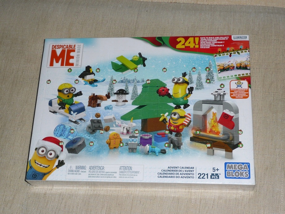 MINIONKI - KALENDARZ ADWENTOWY (MEGA BLOKS) NOWY !