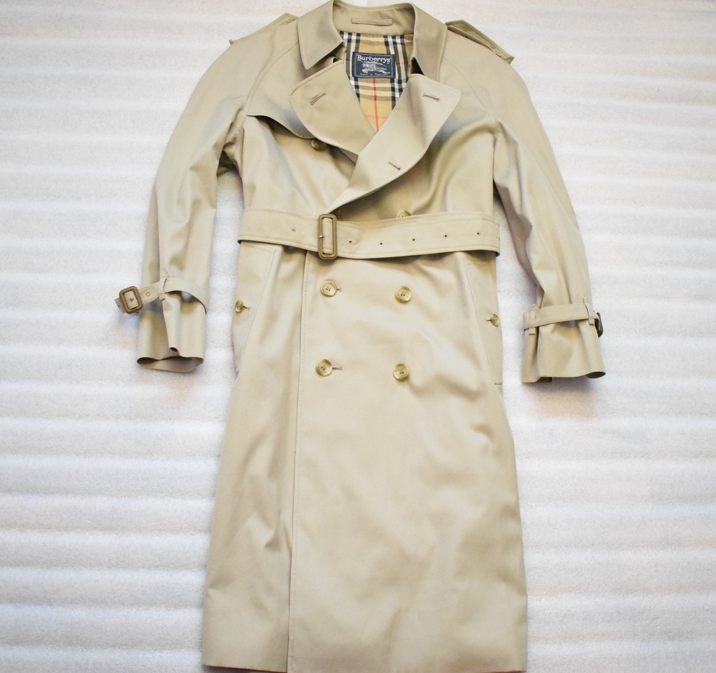 BURBERRY LONDON 50 SHORT TRENCH COAT NEW L