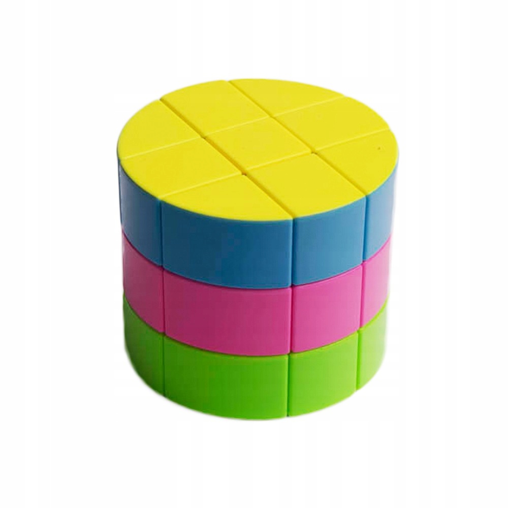Układanka logiczna KOSTKA RUBIKA 3 x 3 x 3 walec