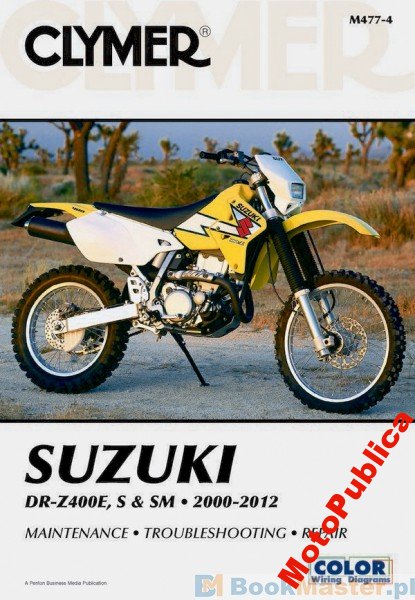Clymer Suzuki DR-Z400E, S & SM 2000-12 M477-4