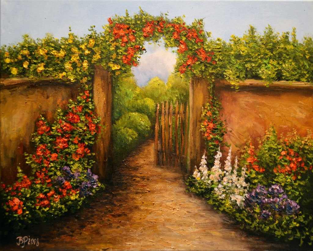 B.P.-  TAJEMNICZY OGRÓD - 40X50