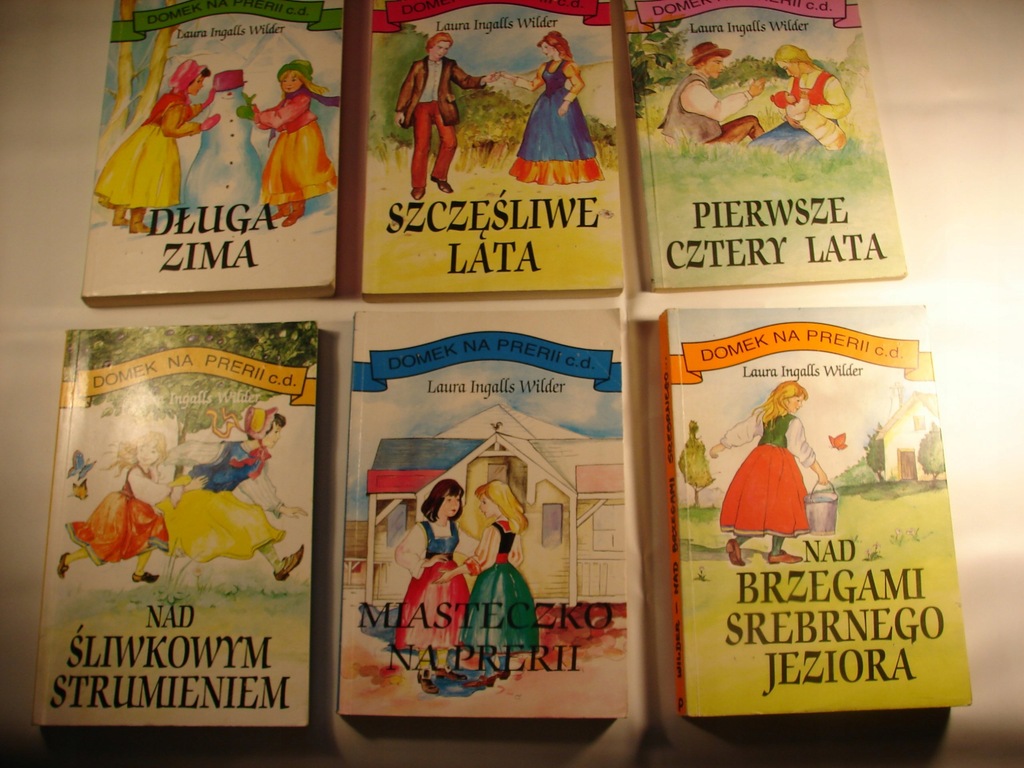 LAURA INGALLS WILDER - Domek na prerii 7 tomów