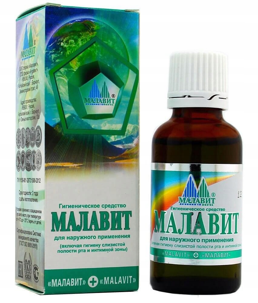 Malavit Malawit 30 ml Szerokie spektrum działania