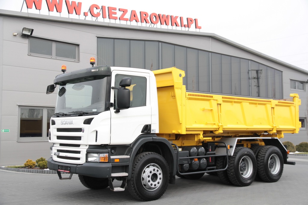 SCANIA P380 6x4 WYWROTKA HYDROBURTA