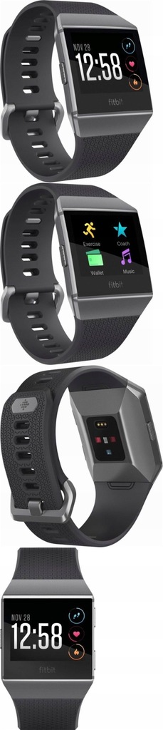 fitbit ionic blue gray white