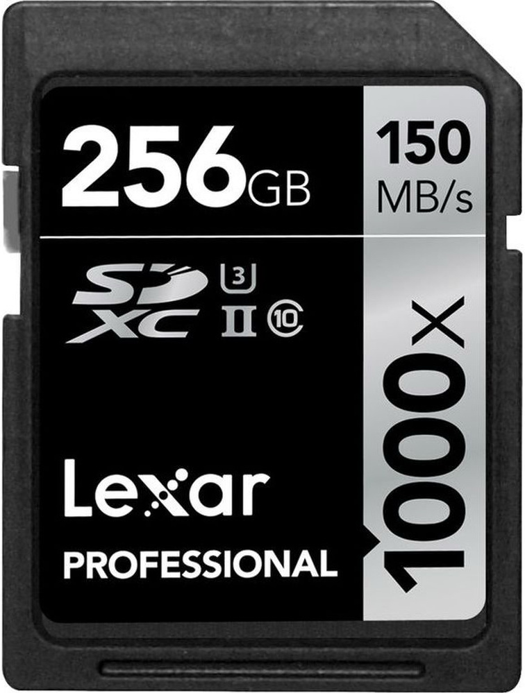 Lexar 256GB SDXC SDHC SD 150MB/s 1000x karta