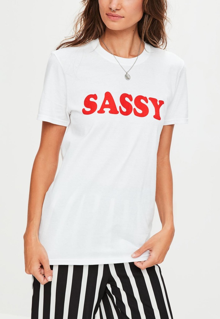 Sassy t deals shirt missguided