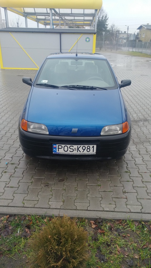 Fiat Punto 1. Rocznik 1999. Pojemnosc 1100 cm3