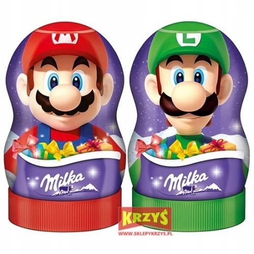 MILKA SUPER MARIO BROS ZE SŁODYCZAMI Z NIEMIEC