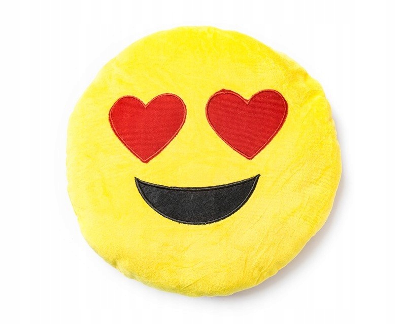 PODUSZKA EMOTIKONKA EMOTKA EMOJI ZAKOCHANY LOVE