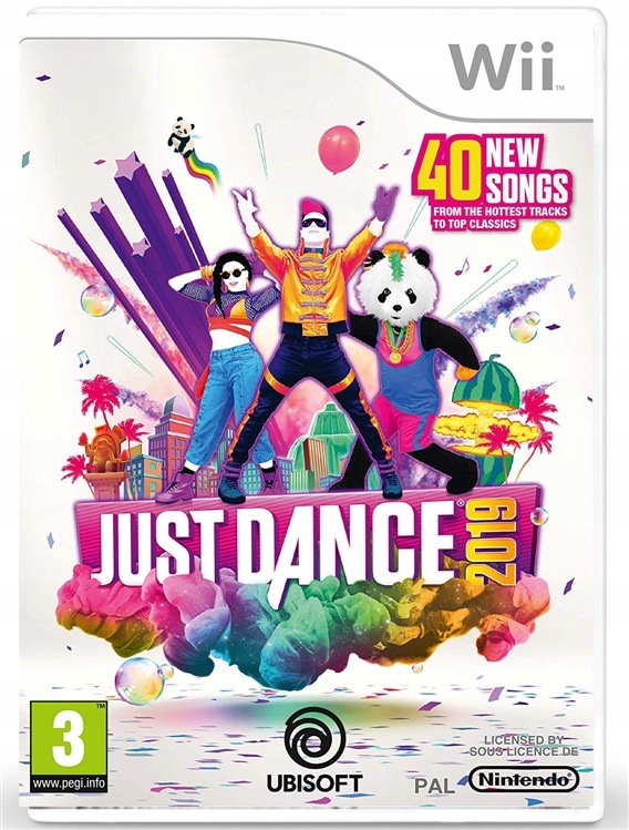 JUST DANCE 2019 WII NINTENDO NOWA