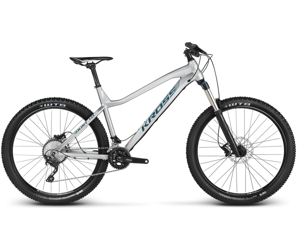 MTB Hardtail Kross Dust 1.0 Srebrny S