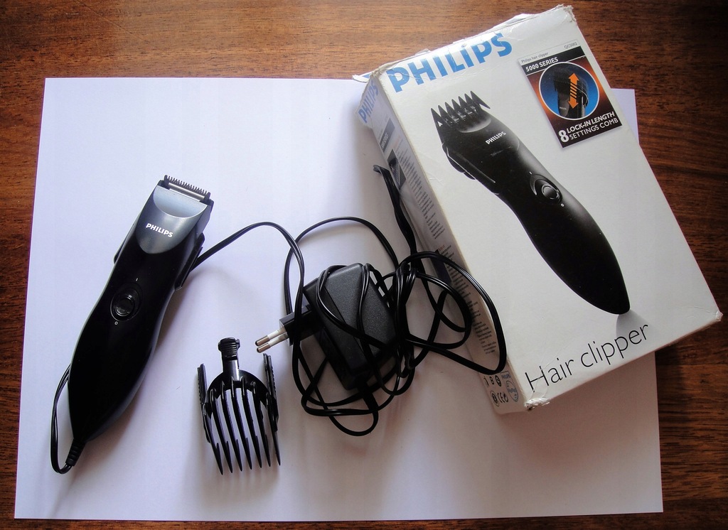 PHILIPS QC5002 MASZYNKA DO STRZYŻENIA WŁOSÓW bdb-